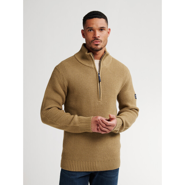 Petrol Industries men knitwear collar m-3050-kwc262 7146 tan 05710.810.0001 large