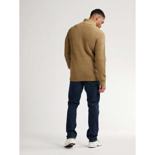 Petrol Industries men knitwear collar m-3050-kwc262 7146 tan 05710.810.0001 large