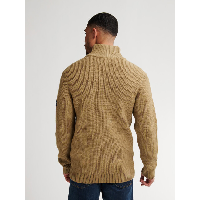 Petrol Industries men knitwear collar m-3050-kwc262 7146 tan 05710.810.0001 large