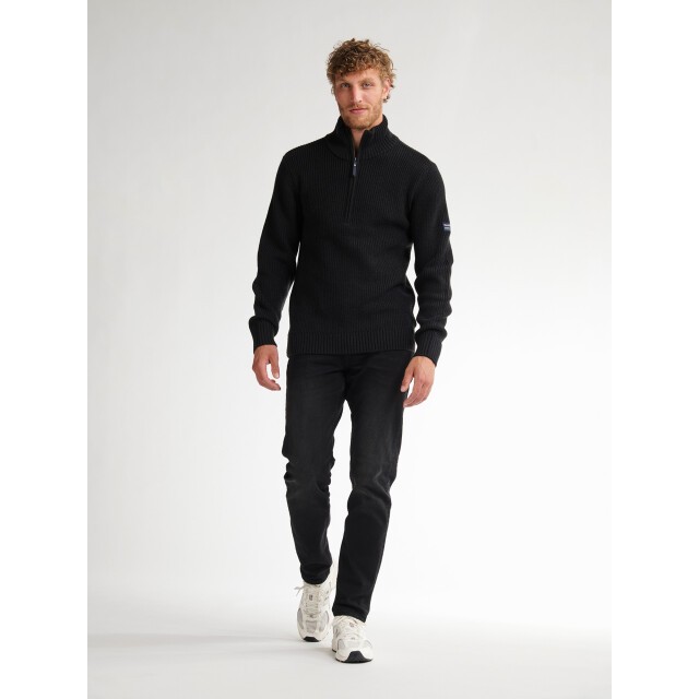 Petrol Industries men knitwear collar m-3050-kwc262 9111 deep black 05710.990.0020 large