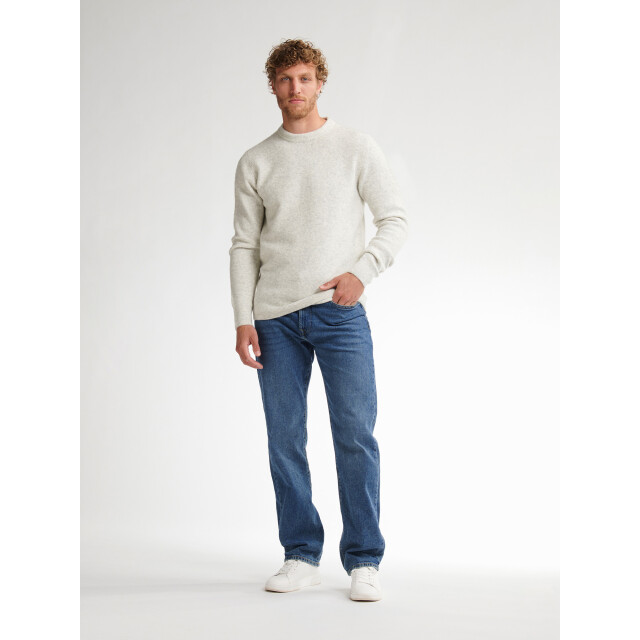 Petrol Industries men knitwear round neck basic m-3050-kwr291 0009 antique white melee 05711.100.0029 large