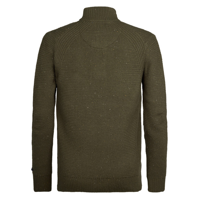 Petrol Industries men knitwear collar m-3050-kwc226 6088 army green 05710.340.0007 large