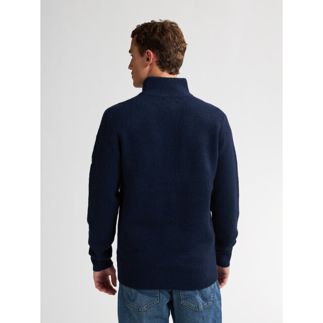 Petrol Industries men knitwear collar m-3050-kwc290 5090 deep capri 05710.240.0020 large