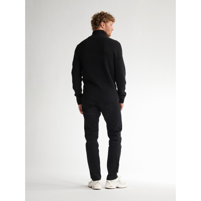 Petrol Industries men knitwear collar m-3050-kwc262 9111 deep black 05710.990.0020 large