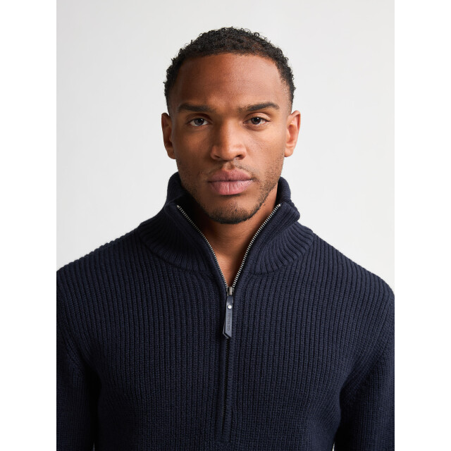 Petrol Industries men knitwear collar m-3050-kwc262 5090 deep capri 05710.240.0007 large