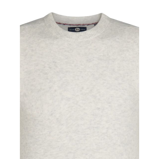 Petrol Industries men knitwear round neck basic m-3050-kwr291 0009 antique white melee 05711.100.0029 large