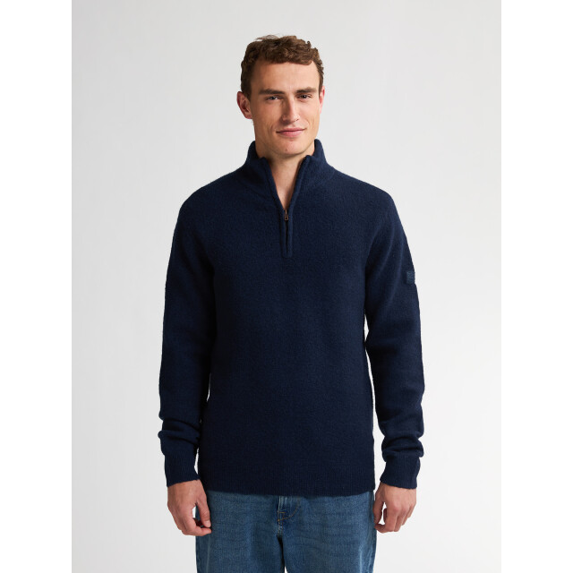 Petrol Industries men knitwear collar m-3050-kwc290 5090 deep capri 05710.240.0020 large
