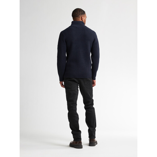 Petrol Industries men knitwear collar m-3050-kwc262 5090 deep capri 05710.240.0007 large