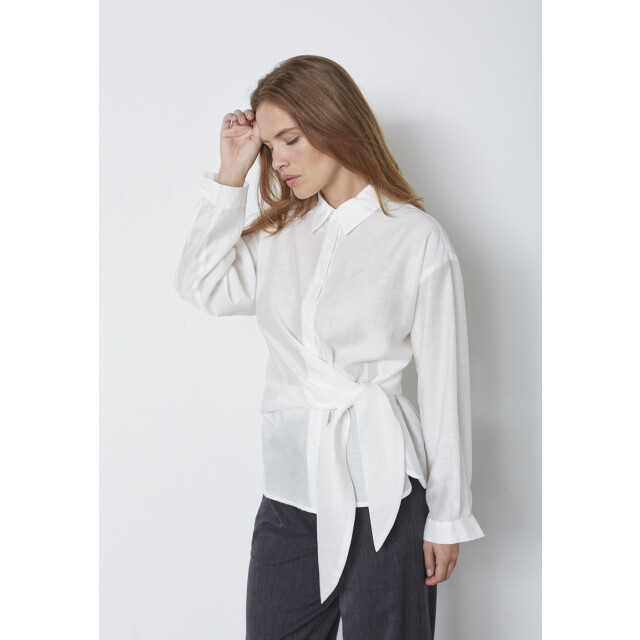 Co'Couture Cc idina tie shirt CC Idina Tie Shirt/11 Off White large