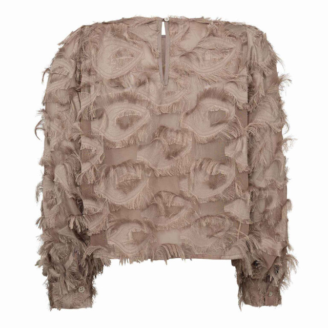 Co'Couture Cc syra stucture blouse CC Syra Stucture Blouse/154 Walnut large