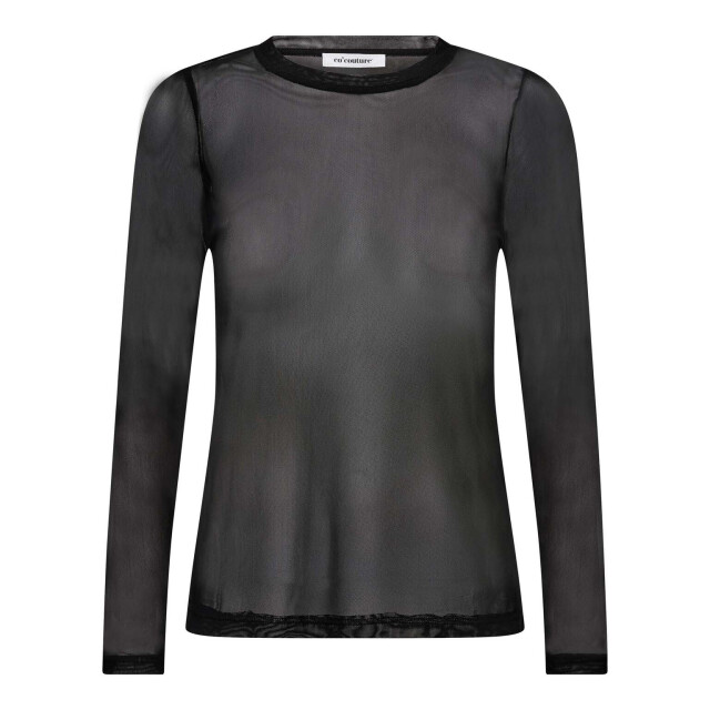 Co'Couture Cc mesh o-neck blouse CC Mesh O-Neck Blouse/96 Black large