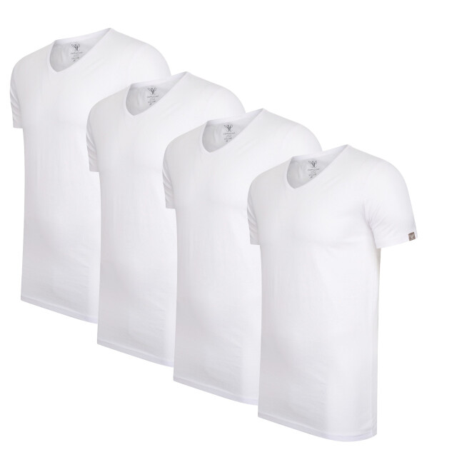 Cappuccino Italia 4-pack t-shirts CAP-4P-V-TEE-L large