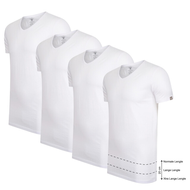 Cappuccino Italia 4-pack t-shirts CAP-4P-V-TEE-L large