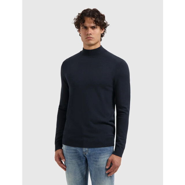 Pure Path Essential knit mockneck dark 160290140 large