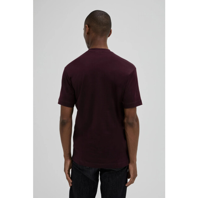 Valenza Interlock supima t-shirt burgundy 160281558 large