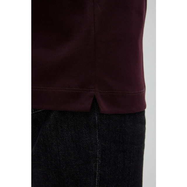 Valenza Interlock supima t-shirt burgundy 160281558 large