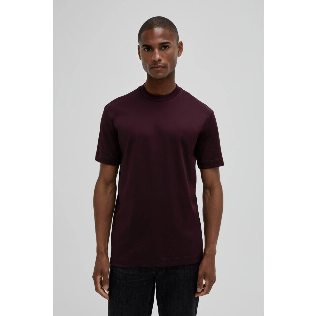 Valenza Interlock supima t-shirt burgundy 160281558 large