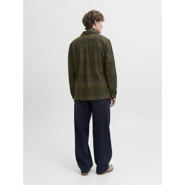 Jack & Jones Jprrayle melange check ls overshirt sn dessin 5309.29.0016 large