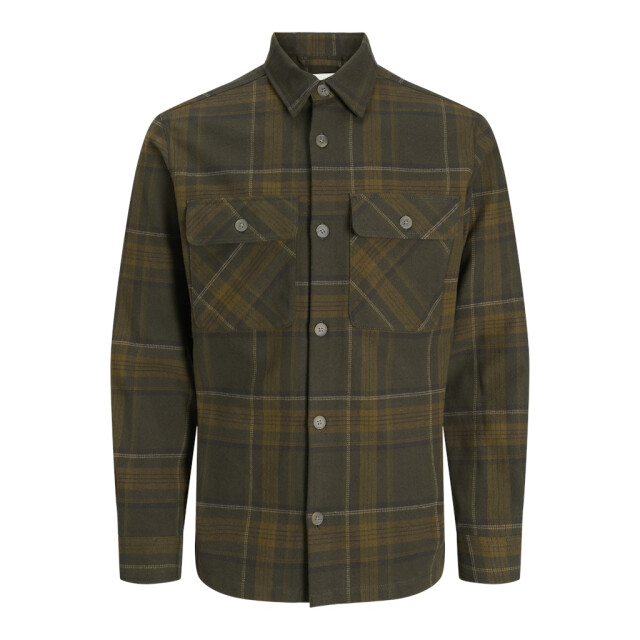 Jack & Jones Jprrayle melange check ls overshirt sn dessin 5309.29.0016 large