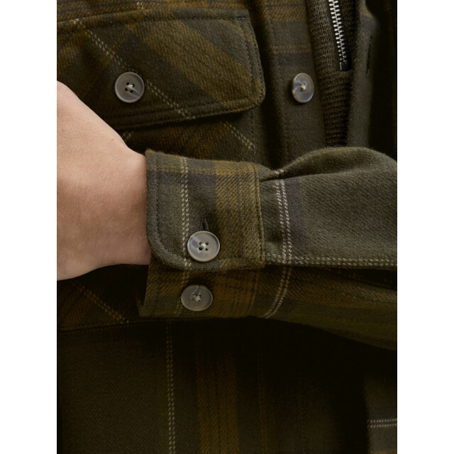 Jack & Jones Jprrayle melange check ls overshirt sn dessin 5309.29.0016 large