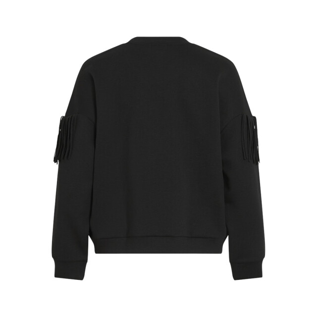 Vila Vireflect ls o-neck fringe sweatshirtr - 4209.80.0016 large