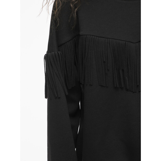 Vila Vireflect ls o-neck fringe sweatshirtr - 4209.80.0016 large