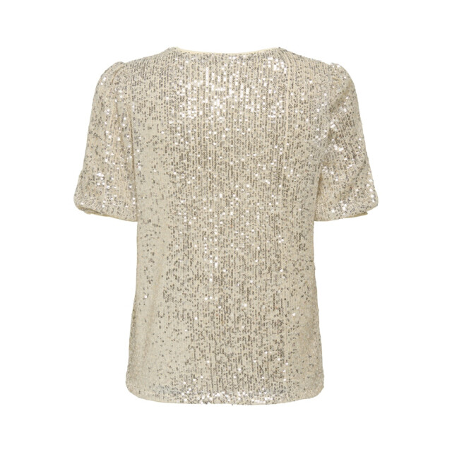Only Onlana ss loose sequins top jrs beige 4339.05.0039 large Only Onlana ss loose sequins top jrs beige 4339.05.0039 large