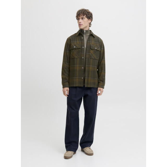 Jack & Jones Jprrayle melange check ls overshirt sn dessin 5309.29.0016 large