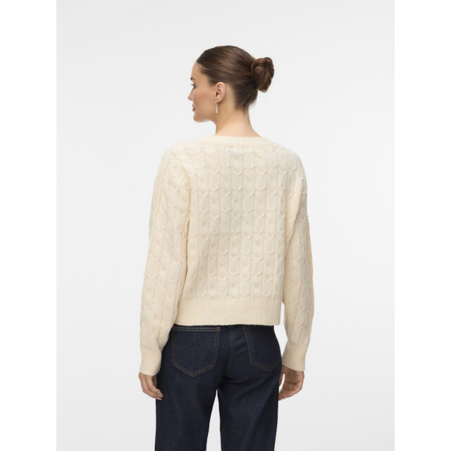 Vero Moda Vmaries ls o-neck cable pullover bf melee 4219.87.0043 large Vero Moda Vmaries ls o-neck cable pullover bf melee 4219.87.0043 large