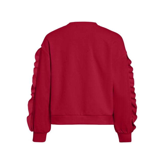 Vila Vimentina flounce o-neck ls top - 4209.40.0007 large