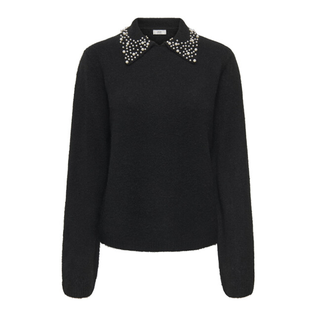 Jacqueline de Yong Jdyaubray life ls pearl collar pull knt - 4219.80.0019 large
