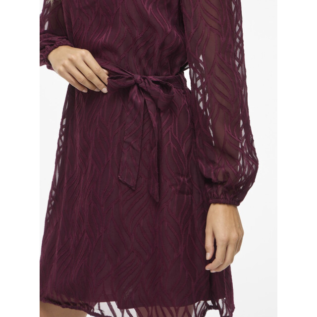 Vila Vimika o-neck ls dress bordeaux 4409.47.0007 large