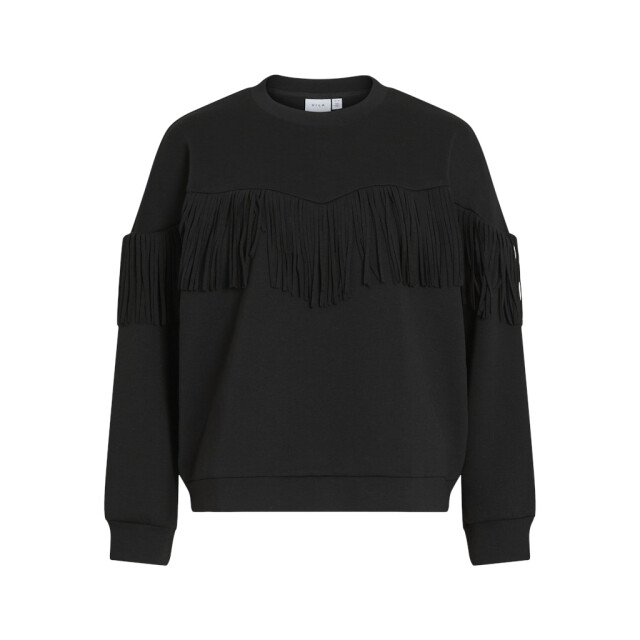 Vila Vireflect ls o-neck fringe sweatshirtr - 4209.80.0016 large