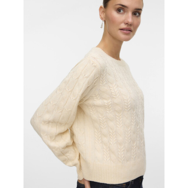 Vero Moda Vmaries ls o-neck cable pullover bf melee 4219.87.0043 large Vero Moda Vmaries ls o-neck cable pullover bf melee 4219.87.0043 large