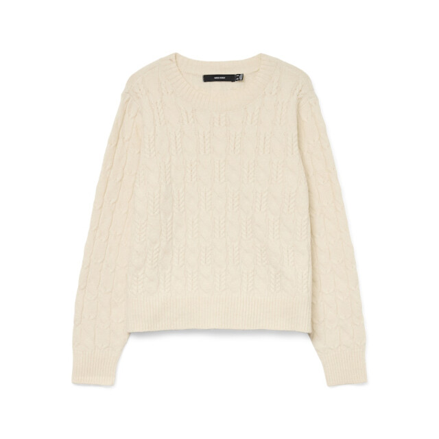 Vero Moda Vmaries ls o-neck cable pullover bf melee 4219.87.0043 large Vero Moda Vmaries ls o-neck cable pullover bf melee 4219.87.0043 large