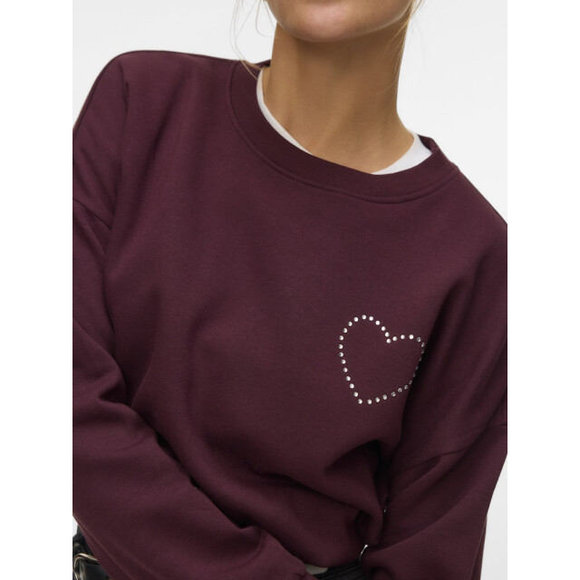Vero Moda Vmlotte trina ls sweat box ga bf bordeaux 4209.47.0025 large Vero Moda Vmlotte trina ls sweat box ga bf bordeaux 4209.47.0025 large