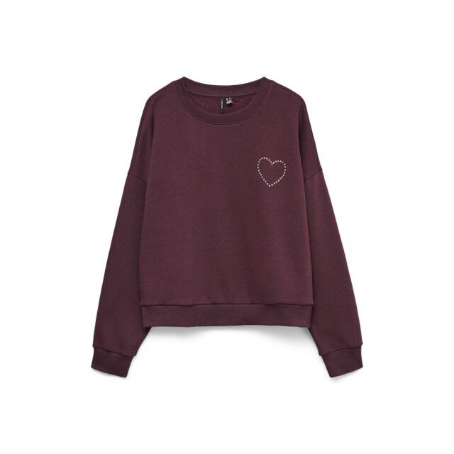 Vero Moda Vmlotte trina ls sweat box ga bf bordeaux 4209.47.0025 large Vero Moda Vmlotte trina ls sweat box ga bf bordeaux 4209.47.0025 large