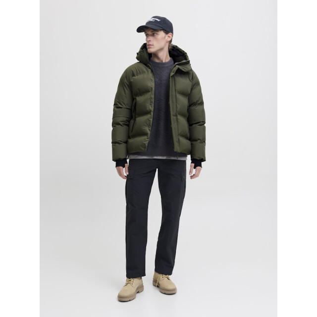 Jack & Jones Jcofusion puffer jacket army 5509.26.0005 large