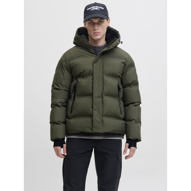 Jack & Jones Jcofusion puffer jacket army 5509.26.0005 large