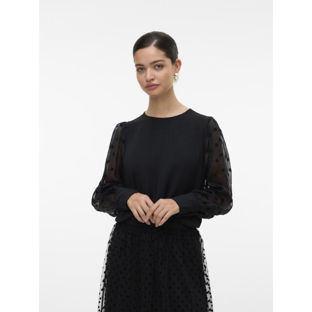 Vero Moda Vmalva detail ls top wvn - 4389.80.0086 large Vero Moda Vmalva detail ls top wvn - 4389.80.0086 large