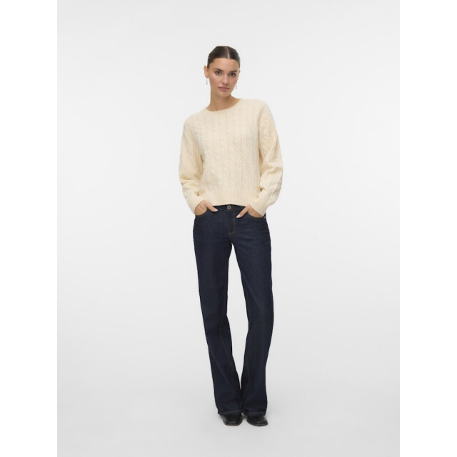 Vero Moda Vmaries ls o-neck cable pullover bf melee 4219.87.0043 large Vero Moda Vmaries ls o-neck cable pullover bf melee 4219.87.0043 large
