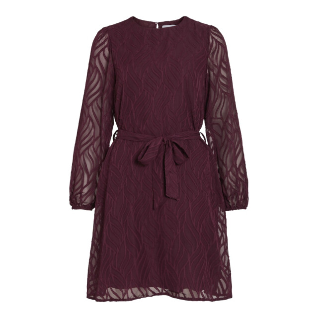 Vila Vimika o-neck ls dress bordeaux 4409.47.0007 large
