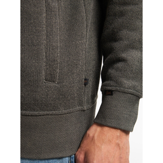 Petrol Industries Men sweater collar zip taupe 5249.77.0015 large Petrol Industries Men sweater collar zip taupe 5249.77.0015 large