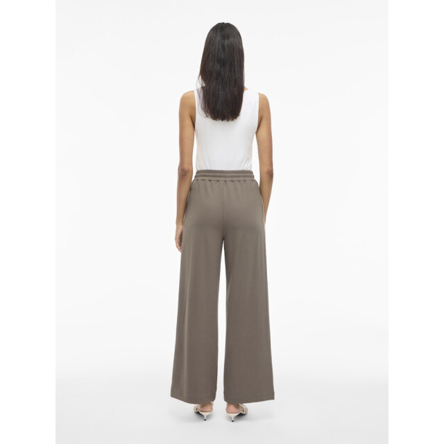 Vila Viclua hw wide track pants taupe 4109.77.0008 large