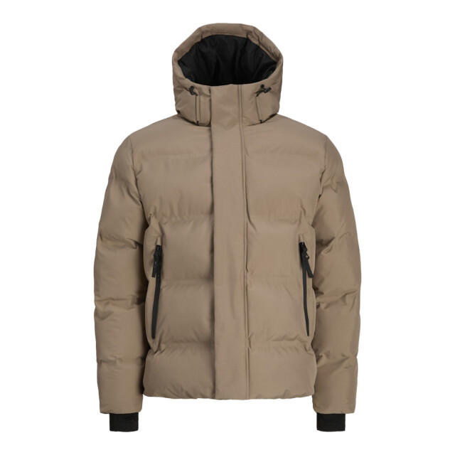 Jack & Jones Jcofusion puffer jacket taupe 5509.77.0001 large