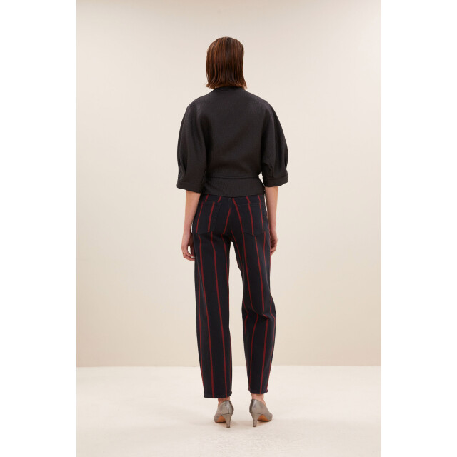 By-Bar Amsterdam Christi bubble blouse black 25512007-860 large