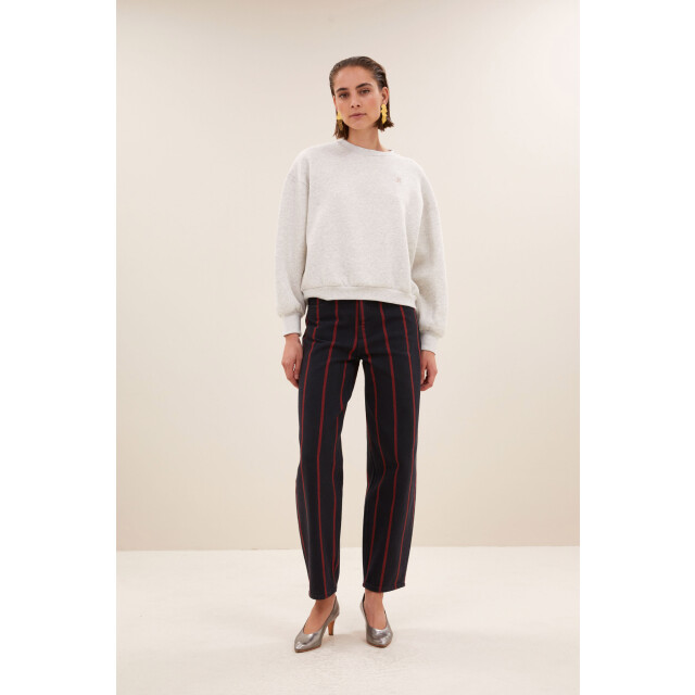 By-Bar Amsterdam Bibi dance sweater light grey melee 25518914-815 large By-Bar Amsterdam Bibi dance sweater light grey melee 25518914-815 large