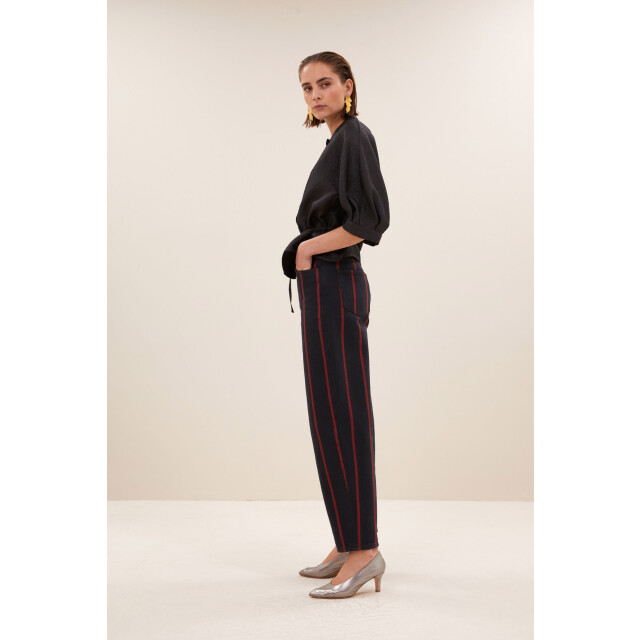 By-Bar Amsterdam Christi bubble blouse black 25512007-860 large