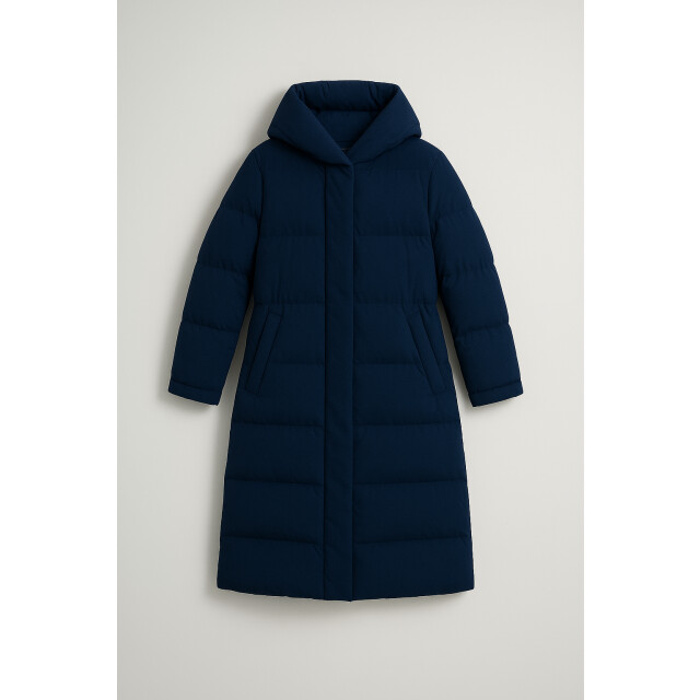 Woolrich Women cloud madison long coat melton 159571125 large