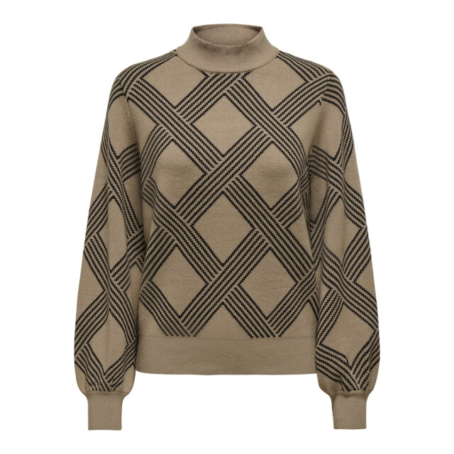 Only Onlanny ls jq o-neck knt dessin 4219.79.0025 large